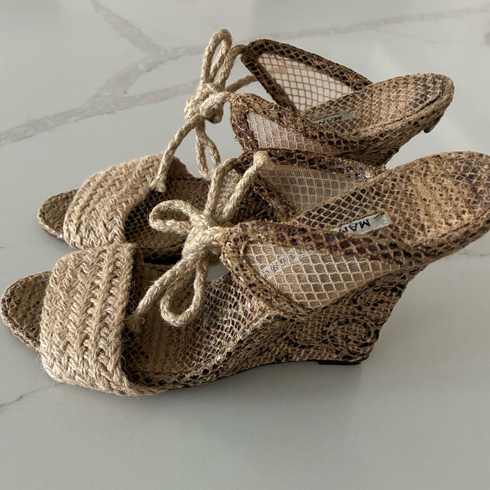 Manolo Blahnik Wedge